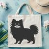 Creative Standing Pomeranian DXF