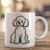 Unique Poodle Vector Illustration DXF - Free Download