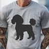 Poodle Digital Art In SVG, PNG, PDF And DXF File Formats