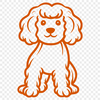 Poodle DXF For Download - Free Commercial Use License