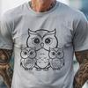 Owl Vector Art In SVG, PNG, PDF And DXF Formats