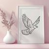 Beautiful Bird In SVG - Free Digital Download