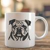 Unique Bulldog In SVG & DXF