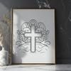 Cross Vector Drawing In SVG File Format For Free Download