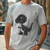 Artistic Baby Dinosaur - DXF Format