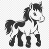 Beautiful Horse In DXF Format - Free Download