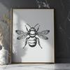 Unique Bee Vector Image