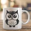 Unique Owl - Sublimation PDF