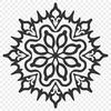 Beautiful Snowflake - Glowforge SVG