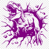 Beautiful Dinosaur In DXF - For Free Download, Commercial Use