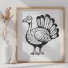 Creative Turkey SVG, PNG, PDF And DXF Files