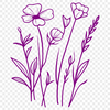 Free Flower DXF - For Vinyl Project