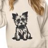 Stunning Yorkshire Terrier Illustration