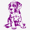 Sitting Great Dane Image - Free SVG