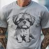 Creative Sitting Shih Tzu DXF