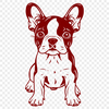 Standing Puppy DXF - Vector Illustration For Commercial Use