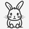 Stunning Rabbit In SVG Free Commercial Use Download