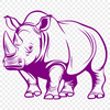 Rhino In PNG Format - Free Commercial Use License