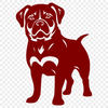 Rottweiler Digital Art In PDF File Format For Free Download