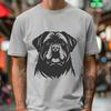 Beautiful Rottweiler In SVG For Free Download