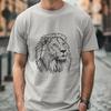 Stunning Lion In PDF Format - Free Download