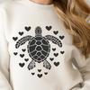 Stunning Sea Turtle In DXF - For Free Download, Commercial Use