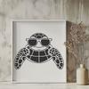 Stunning Sea Turtle In SVG - Free Download