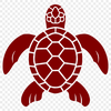 Creative Sea Turtle Printable Artwork In PNG For Free Download