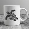 Unique Sea Turtle In DXF