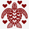 Unique Sea Turtle DXF - Free Commercial Use Download