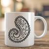 Beautiful Paisley - Glowforge PNG