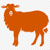 Sheep Artwork In SVG, PNG, PDF And DXF Formats