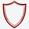 Decorative Rounded Shield Clip Art for Cricut and Laser Cutters A decorative shield with a rounded shape and protective features.