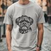 Artistic Shih Tzu Decal - Free SVG Download