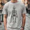 Standing Skeleton Design - Free SVG