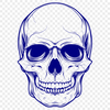 Free Unique Skull Design