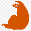 Artistic Sloth In SVG & DXF