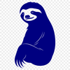 Unique Sloth Digital Artwork PNG - Free Download