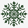 Free Snowflake - Cricut DXF