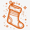 Free Unique Stocking Vector Craft File