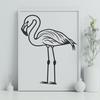 Beautiful Flamingo - Craft SVG