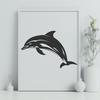 Artistic Dolphin Illustration - Free PDF Download