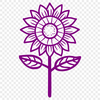 Flower Artwork In SVG, PNG, PDF And DXF File Formats