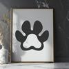 Animal Paw Digital Drawing In DXF File Format For Free Download