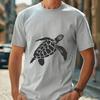 Sea Turtle Drawing In PNG & SVG - Free Digital Download