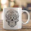 Ornate Skull In DXF - Free Digital Download