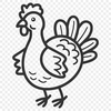 Stunning Turkey - DXF For Commercial Use