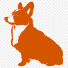 Creative Welsh Corgi Vector Craft File In SVG For Free Download