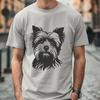 Creative Yorkshire Terrier In PDF & PNG