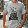 Stunning Birthday Cake In DXF - Free Digital Download